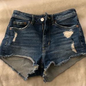 Blue Jean Shorts